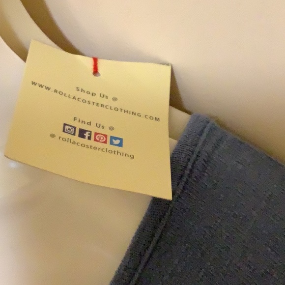 Rolla Coster dress adjustable for your taste blue grey soft material NW… - Picture 4 of 12